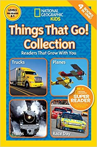National Geographic Kids Readers: Things That Go Collection (National Geographic Kids Readers: Level 1 ) indir
