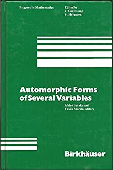 indir   Automorphic Forms of Several Variables: Taniguchi Symposium, Katata, 1983 (Progress in Mathematics (46)) tamamen