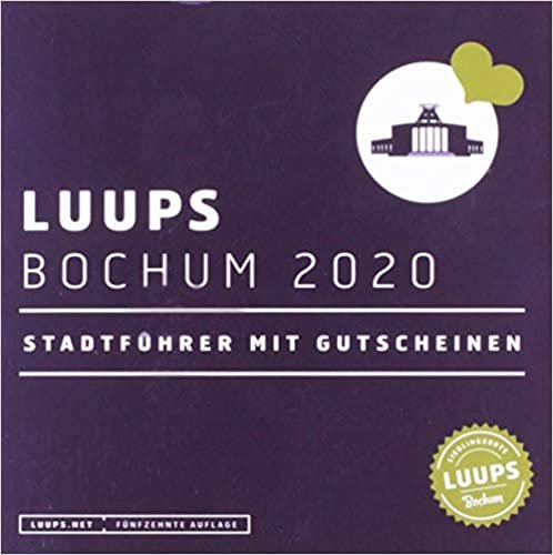 LUUPS Bochum 2020: Stadtführer mit Gutscheinen