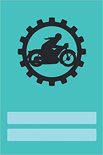 Motorbike Notebook: Squared Notebooks for Everybody, Sketch, Calculate, Drawing and Writing, (110 Pages, Squared, 6 x 9)(Great Notebooks)