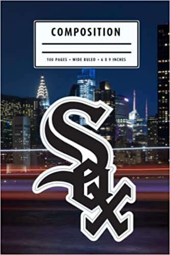 New Year Weekly Timesheet Record Composition : Chicago White Sox Notebook | Christmas, Thankgiving Gift Ideas | Baseball Notebook #23