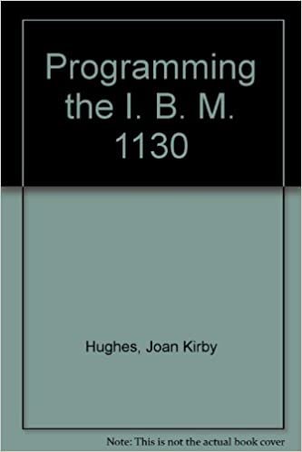Programming the I. B. M. 1130 indir
