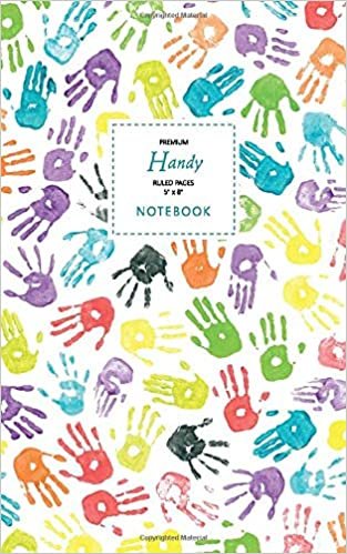 Handy Notebook - Ruled Pages - 5x8 - Premium: (White Edition) Fun notebook 96 ruled/lined pages (5x8 inches / 12.7x20.3cm / Junior Legal Pad / Nearly A5) indir