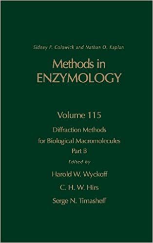 Diffraction Methods for Biological Macromolecules, Part B: Volume 115: Diffraction Methods for Biological Macromolecules (Methods in Enzymology)