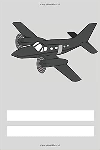 Airplane: Notebooks for Everybody (110 Pages, Blank, 6 x 9)