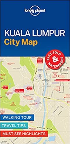 Lonely Planet Kuala Lumpur City Map
