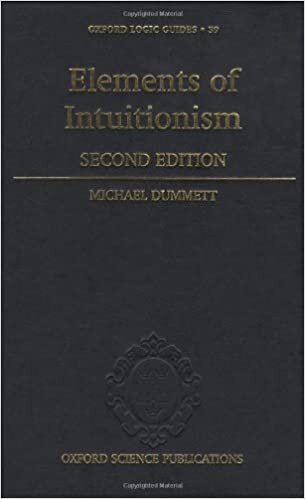 Elements of Intuitionism (Oxford logic guides, vol.39)