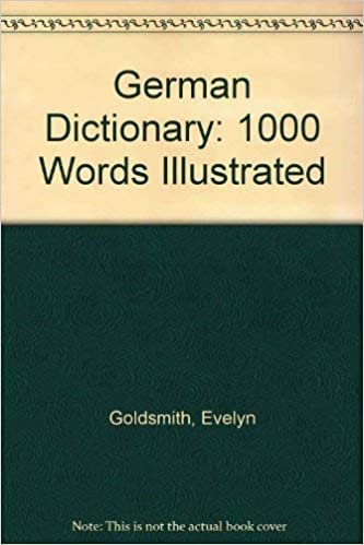 German Dictionary: 1000 Words Illustrated indir