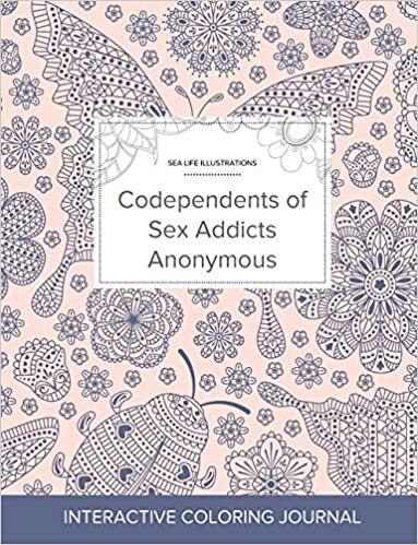Adult Coloring Journal: Codependents of Sex Addicts Anonymous (Sea Life Illustrations, Ladybug)
