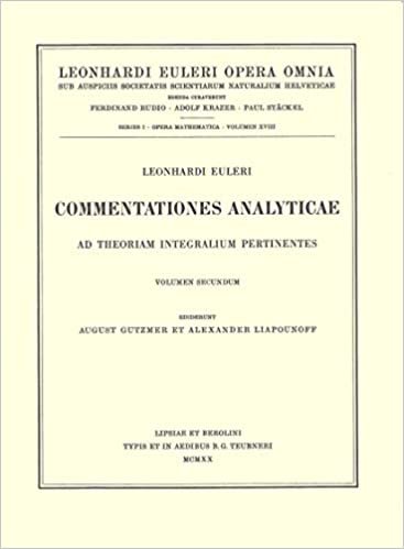 Commentationes geometricae 4th part: Opera Mathematica Vol 29 (Leonhard Euler, Opera Omnia)