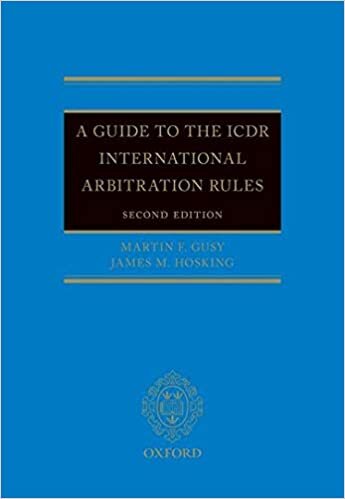 A Guide to the ICDR International Arbitration Rules indir