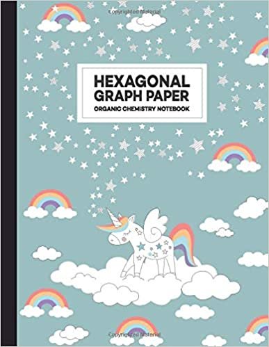 Hexagonal Graph Paper Organic Chemistry Notebook: Blank Hexagon Graph Paper, Organic Chemistry & Biochemistry Note Book, 1/4 Inch Hexagons (8.5" x ... Girl, Girls (College School Supplies, Band 2)