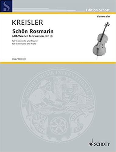 Schön Rosmarin: Alt-Wiener Tanzweisen III. Violine und Klavier. (Edition Schott)