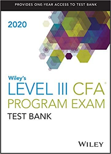 Wileys Level III CFA Program Study Guide + Test Bank 2020 indir