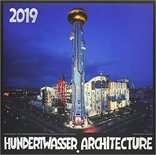 Hundertwasser Broschürenkalender Architektur 2019: Das Original indir