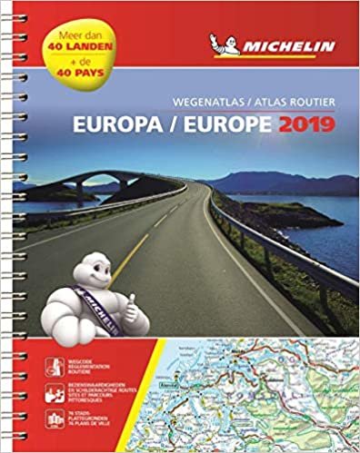 EUROPE / EUROPA 22136 SPIR . ATLAS MICHELIN 2019