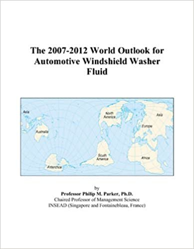 The 2007-2012 World Outlook for Automotive Windshield Washer Fluid