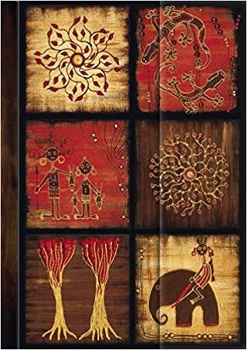 indir   Premium Address Book Big "African Art - Mosaik III": Adressbuch mit hochwertiger Folienveredelung tamamen