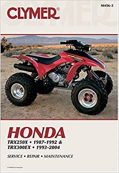 Honda Trx250x 1987-1992, Trx300ex 1993-2004: TRX250x, 1987-1992 & TRX300EX, 1993-2004 indir