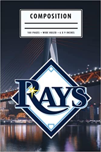 Weekly Planner Composition : Tampa Bay Rays Notebook- To My Baseball Son , To My Baseball Dad - Baseball Notebook #23
