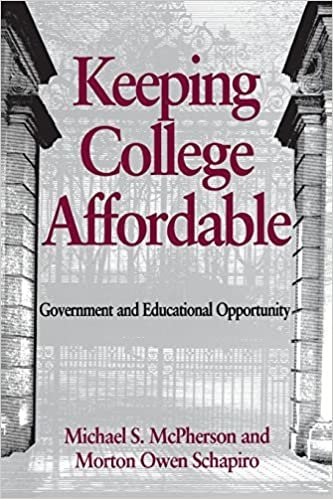Keeping College Affordable: Government and Educational Opportunity indir