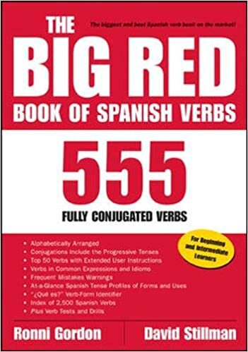 The Big Red Book of Spanish Verbs: 555 Fully Conjugated Verbs (Language-Learning Favorites)