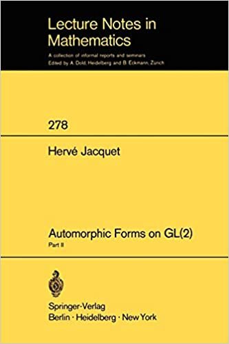 Automorphic Forms on GL (2): Part 2 (Lecture Notes in Mathematics): Pt. 2