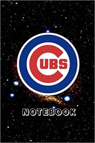 Chicago Cubs : MLB Notebook Perfect for taking notes,Sketching Soft Matte Cover 100Pages, 6 x 9 inches #10