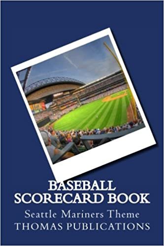 Baseball Scorecard Book: Seattle Mariners Theme indir