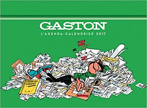 L'agenda-calendrier Gaston 2017 indir