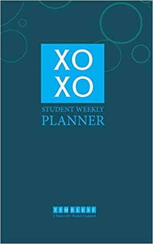 Xoxo Student Weekly Planner