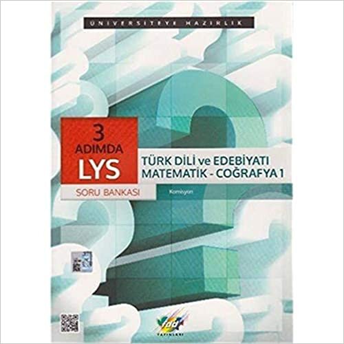 FDD LYS 3 Adımda Türk Dili ve Edebiyatı-Matematik-Coğrafya 1 Soru Bankası indir