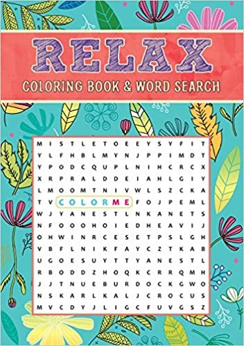 Relax Coloring Book & Word Search indir