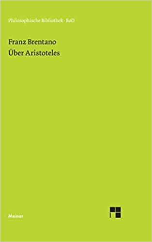 Über Aristoteles (Philosophische Bibliothek)