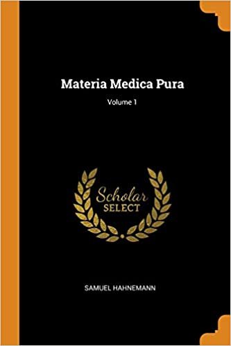 Materia Medica Pura; Volume 1 indir