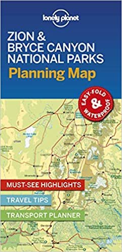 Lonely Planet Zion & Bryce Canyon National Parks Planning Map (Planning Maps)