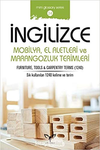 İngilizce Mobilya El Aletleri ve Marangozluk Terimleri