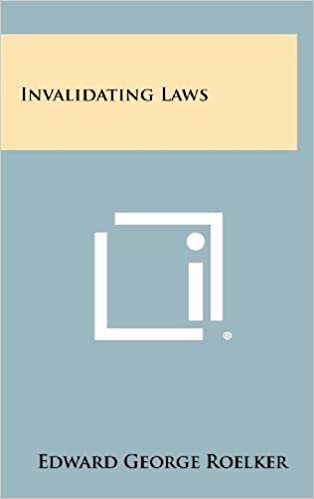 Invalidating Laws