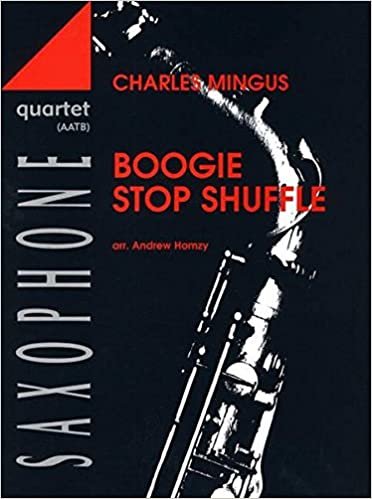 Boogie Stop Shuffle: 4 Saxophone (AATBar). Partitur und Stimmen. indir