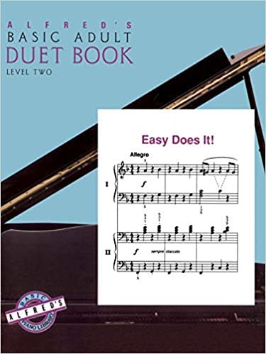 Alfred's Basic Adult Piano Course Duet Book, Bk 2