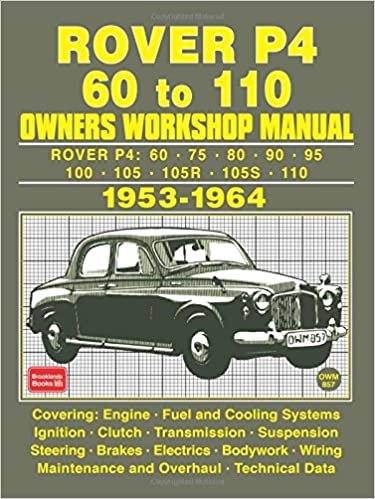 ROVER P4 60 TO 110 1953-1964 indir