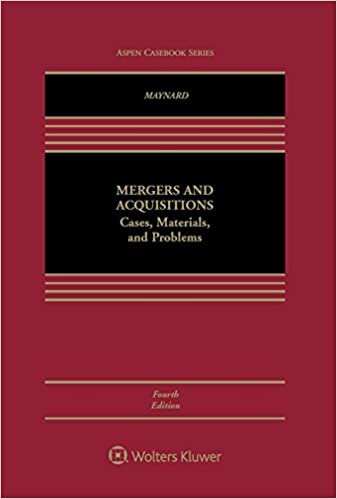 Mergers and Acquisitions: Cases, Materials, and Problems (Aspen Coursebook) indir