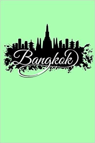 Bangkok: Graph Paper Notebook, 6x9 Inch, 120 pages