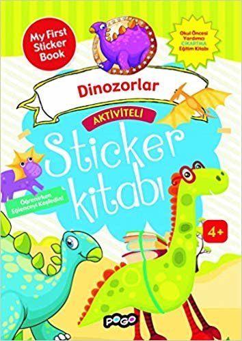 Aktiviteli Sticker Kitabı-Dinozorlar
