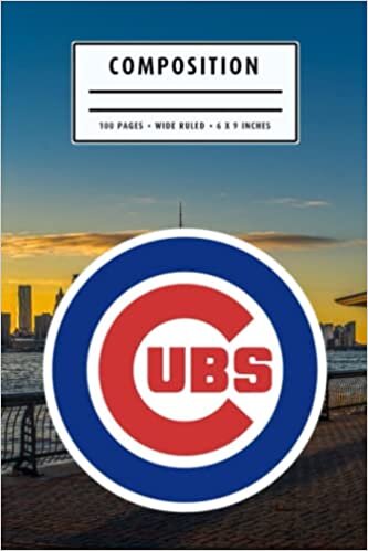 Weekly Planner Composition : Chicago Cubs Notebook- To My Baseball Son , To My Baseball Dad - Baseball Notebook #11