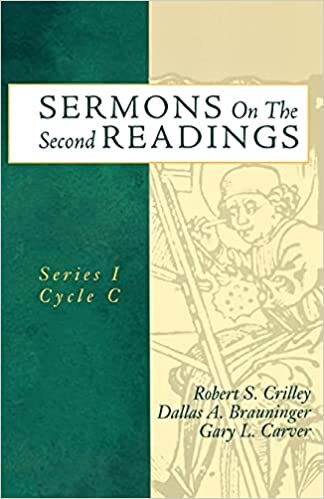 Sermons On The Second Readings: Series I Cycle C