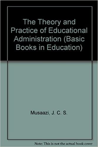 Theory/Pract Educ Administrtn (Basic Books in Education) indir