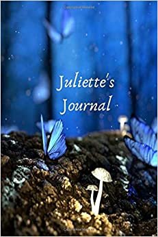 Juliette's Journal: Personalized Lined Journal for Juliette Diary Notebook 100 Pages, 6" x 9" (15.24 x 22.86 cm), Durable Soft Cover indir
