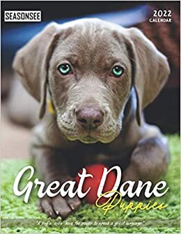 Great Dane Puppies Calendar 2022: Gifts for Friends and Family with 18-month Monthly Calendar in 8.5x11 inch