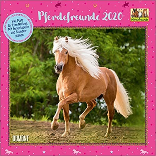 Pferdefreunde 2020 - Broschüren-Kinder-Kalender